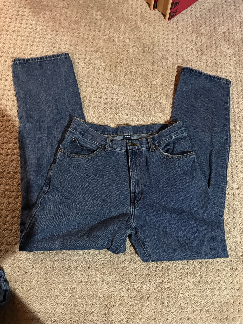 Full Blue Mens Jeans 32x34